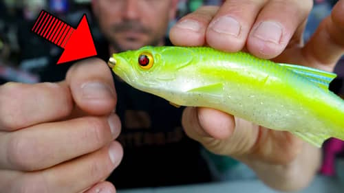 Make any SWIMBAIT a Line Thru Lure (the Easy Way)