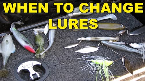 How To Know When To Change Lures | Bass Fishing