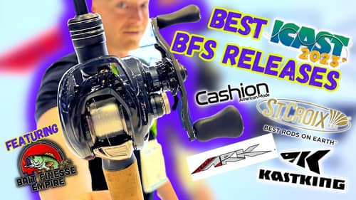 This NEW BFS Reel is CRAZY! | BEST Bait Finesse (BFS) Releases at ICAST 2023