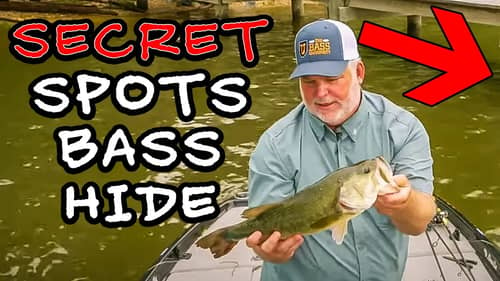 Bass Fishing SECRET Hot Spots Pros Don't Want You to Know