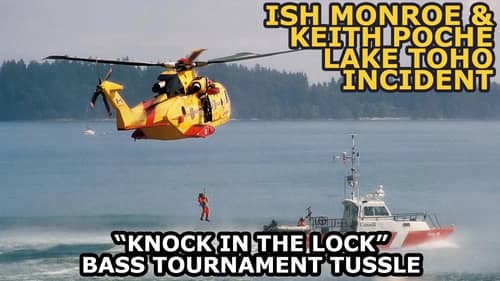 IKE LIVE - Ish Monroe & Keith Poche Bass Fishing Tournament Fight