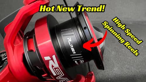 Is The Hottest Trend In Fishing High Speed Spinning Reels? Pros Aren’t Talking About Why!