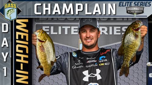 Weigh-in: Day 1 of Bassmaster Elite at Lake Champlain
