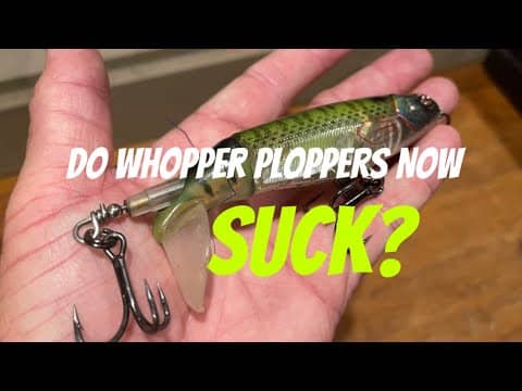 THIS Is Why Lures Like The Whopper Plopper Is Becoming Less Effective…