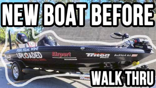 Need Your Advice - Bass Boat Walk Thru BEFORE