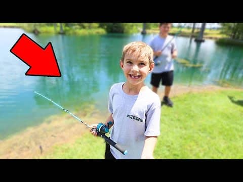 Kid Wins His FIRST Fishing Tournament (Surprising!)
