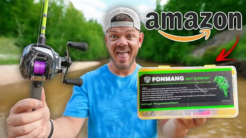 We Bought Amazon's BEST Rated Fishing Kit!