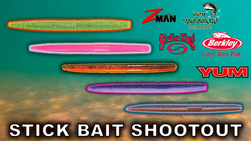 Which Senko Style Bait Is The Best? Crystal Clear Underwater Video!