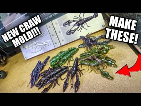 How to Make Soft Plastic Crawfish (Easy for Beginners!)