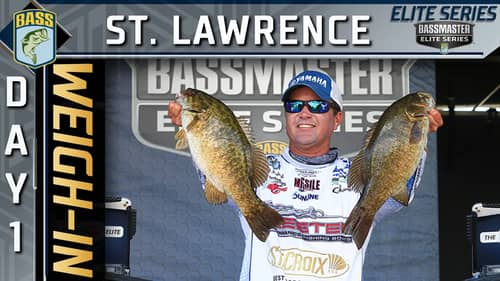 Weigh-in: Day 1 at St. Lawrence River (2022 Bassmaster Elite Series)