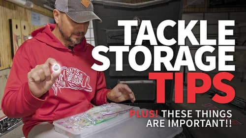 Tackle Storage TIPS (Don't forget THIS either!)