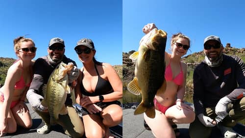 Found Some BIG FISH With The Girls