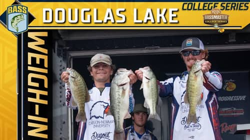 COLLEGE: Day 1 + 2 weigh-ins at Douglas Lake