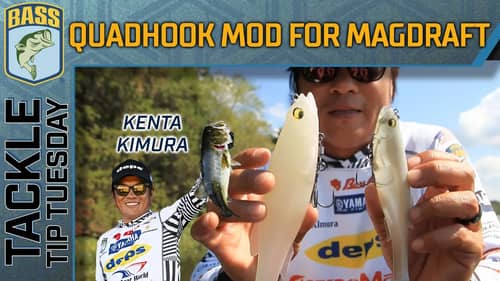 Swimbait modifications for better hookups and head action