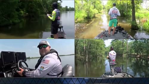 2023 Bassmaster Elite at Sabine River, TX   Toyota Mid Day Report   Day 2