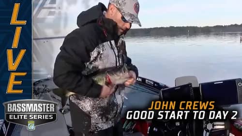 St. Johns River: John Crews off to a great start on Day 2