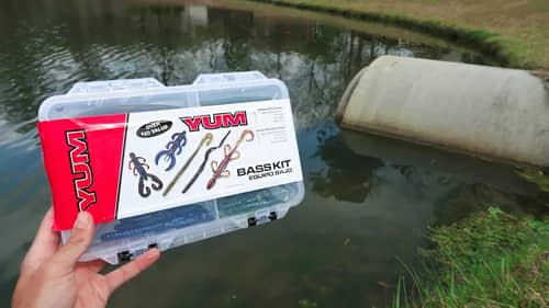 $10 WALMART Fishing Kit BUDGET Challenge (LOADED w/ Bass)