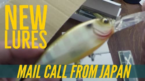 NEW Fishing Tackle Jerkbaits & Crankbaits - Mail Call January 2018 MOJ Megabass Order