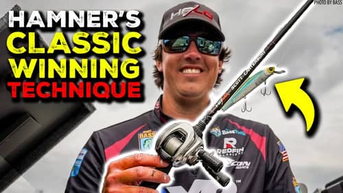 Bassmaster Classic Winning Ways - Fishing Jerkbaits with Justin Hamner