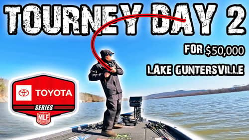 They’re LOADED! Major League Fishing Bass Tournament! Lake Guntersville!