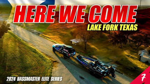 HEADING TO LAKE FORK! - Bassmaster Elite Lake Fork (Travel) - UFB S4 E07