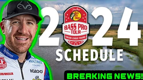 BREAKING NEWS | 2024 Major League Fishing Schedule