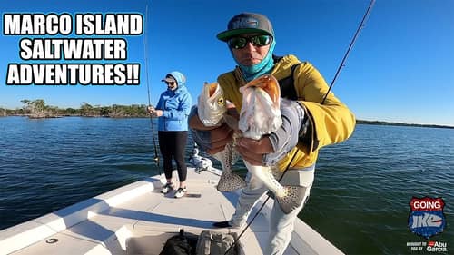 Saltwater Adventure in Marco Island!!! (Fishing with my WIFE!)