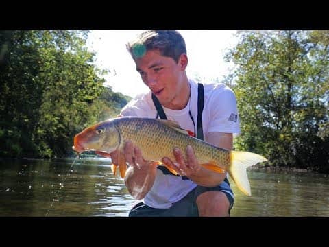 An UNEXPECTED River Fishing Catch! -- Homecoming Tour Pt. 3