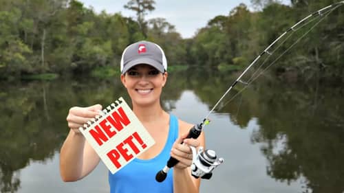 Micro Fishing for a New Pet Crappie! (Part 2)