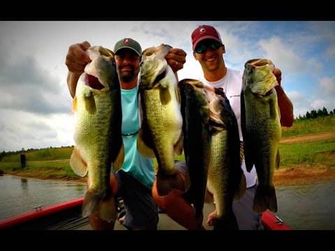 Epic Day of Fishing!! 30 lbs. of Bass on the Gantarel Jr. and Jigs