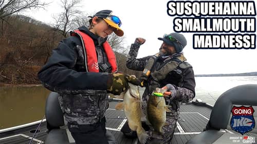 Susquehanna River Smallmouth MADNESS! (Crazy Amount of Fish Catches!!)