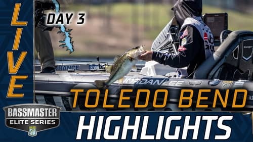 Highlights: Day 3 Bassmaster action at Toledo Bend