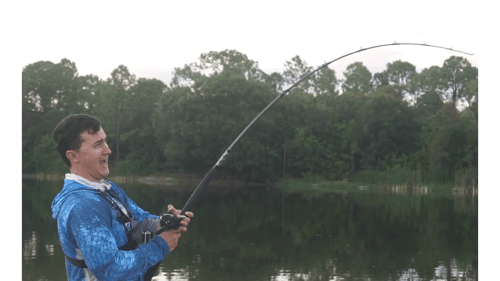 STRANGEST Fishing Challenge Ever: Shark Rod vs Micro Rod vs Fly Rod