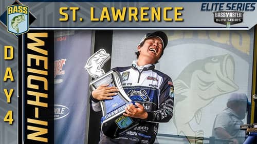 2021 Bassmaster Elite at St. Lawrence, NY - Day 4 Weigh-In