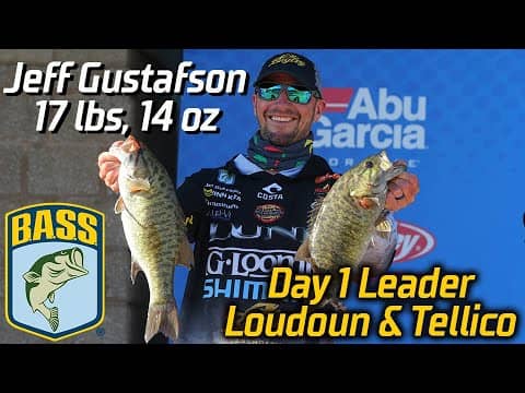 Jeff Gustafson leads Day 1 at the Tennessee River (17 pounds, 14 ounces)