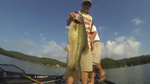 Fishing Lake Burton with Rick Steckelburg