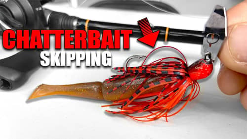 How to Skip a CHATTERBAIT (Setup, Trailers, Technique)
