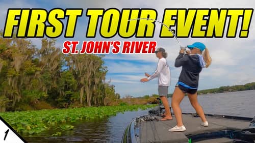 I'M ON TOUR NOW! - Florida Bass Nation Ep.1 - St. John's River