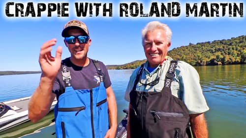 Crappie Fishing With ROLAND MARTIN On LAKE GUNTERSVILLE! (DREAM)
