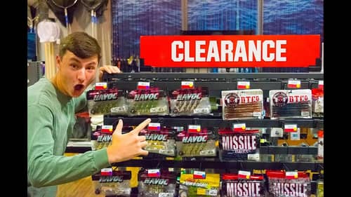 Dick's Clearance Fishing Challenge (HUGE SALE!)