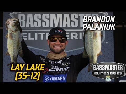 Brandon Palaniuk leads Day 2 of Bassmaster Elite at Lay Lake with 35 pounds, 12 ounces