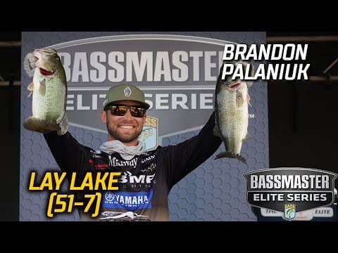 Brandon Palaniuk leads Day 3 of Bassmaster Elite at Lay Lake with 51 pounds, 7 ounces