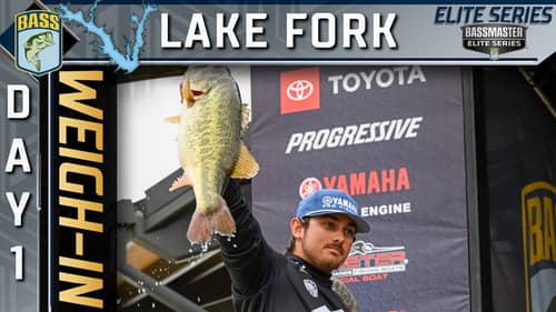 ELITE: Day 1 weigh-in at Lake Fork