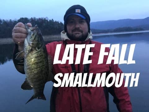 Late Fall Bass Fishing - Smallmouth