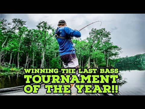 WINNING SPOT Found In the LAST Bass Tournament of the YEAR