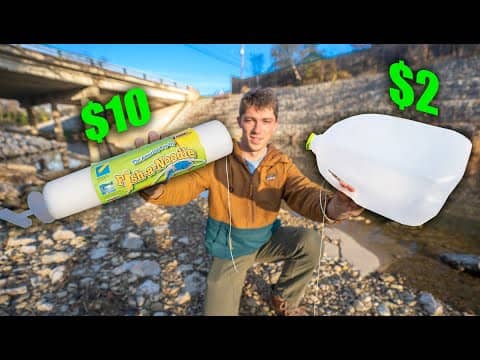 WALMART Fishing Jug VS. HOMEMADE $2 Jug (WHICH IS BETTER)