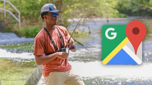 Using GOOGLE MAPS To Find New JUICE Spots (GOOGLE MAPS FISHING CHALLENGE)