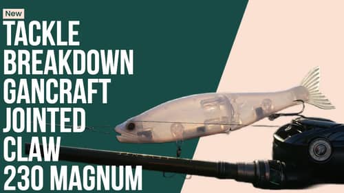GAN CRAFT JOINTED CLAW Magnum 230 Tackle Breakdown with @OliverNgy