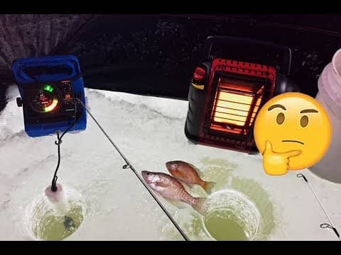 Do COLD FRONTS Affect The Ice Fishing BITE? Yes...