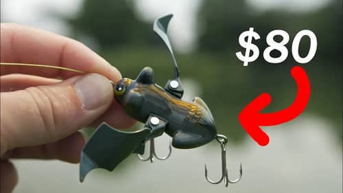 Rare $80 Bat fishing Lure!? (Is it Worth it?)